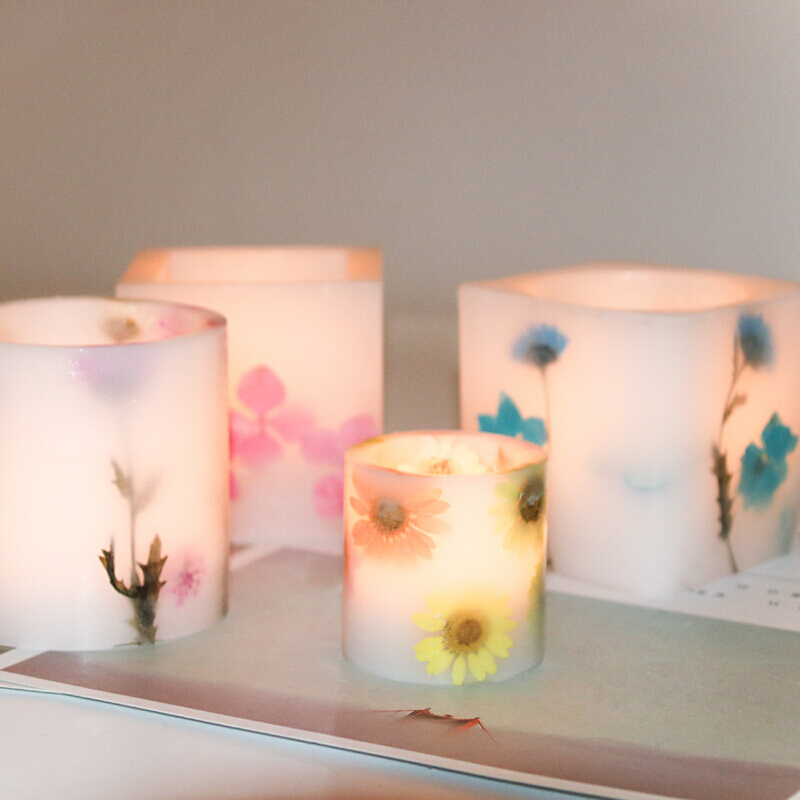 Candle Holder Supplies - Windproof Wax Cup Acrylic Mold Hollow