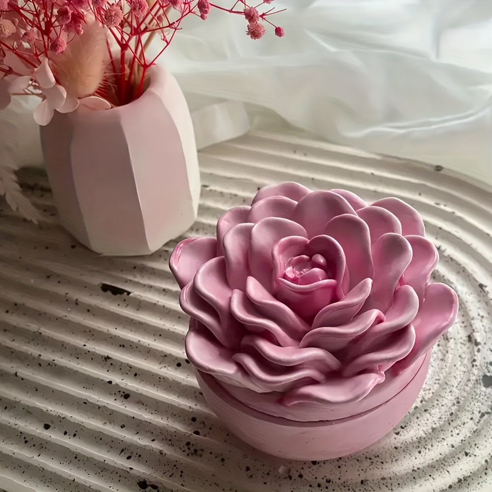 Silicone molds for floral resi - Candle Holder Supplies review and price