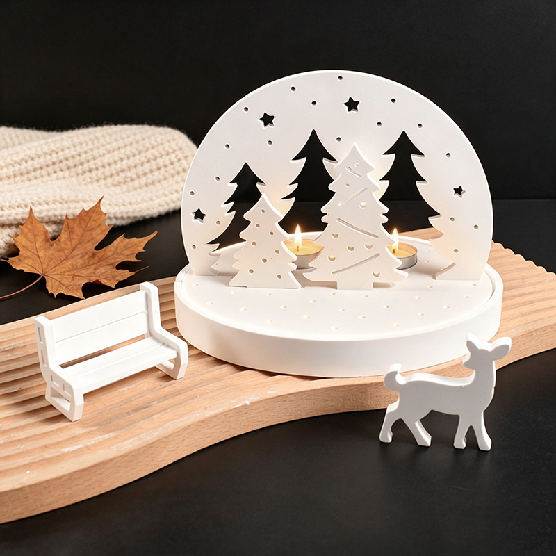 Christmas Elk Tealight Candle  - Candle Holder Supplies review and price