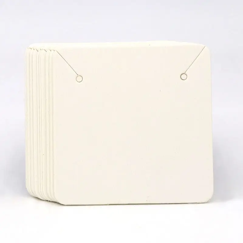 50PCS 5x5cm Blank Kraft Paper  - Kraft Hang Tag review and price