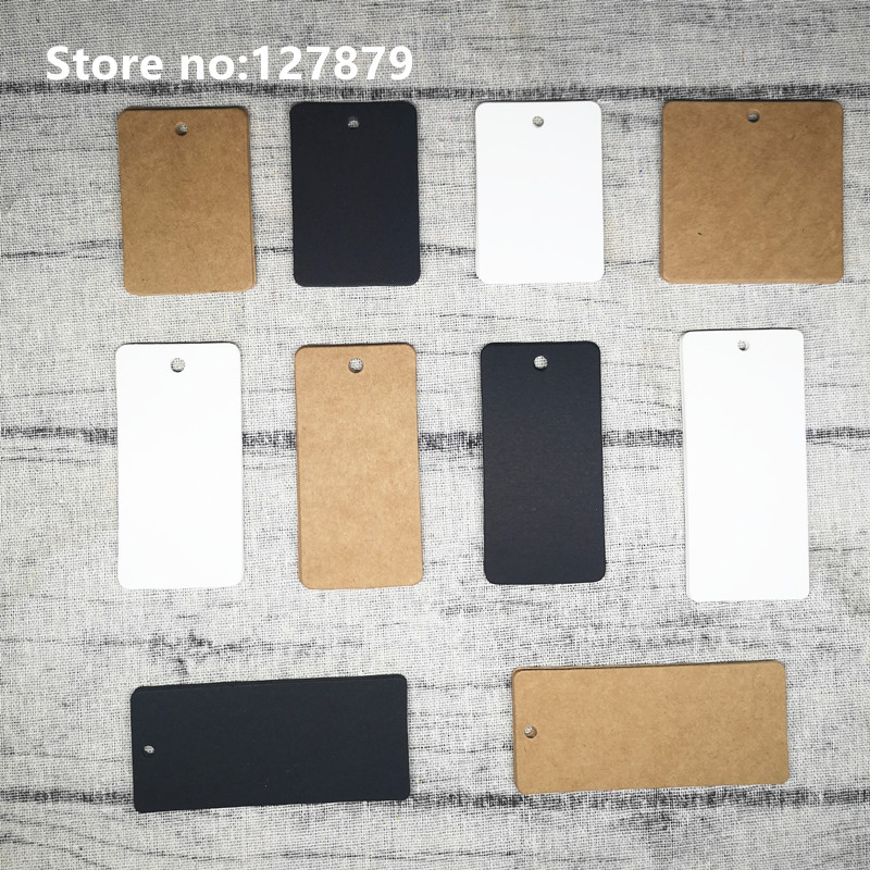 100PCS Multi Sizes Kraft Paper - Kraft Hang Tag review and price