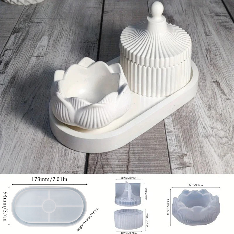 DIY Lotus Candle Holder 3 Piec - Candle Holder Supplies review and price