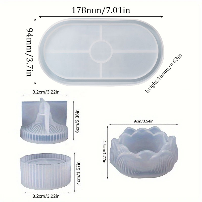 DIY Lotus Candle Holder 3 Piec - Candle Holder Supplies review and price