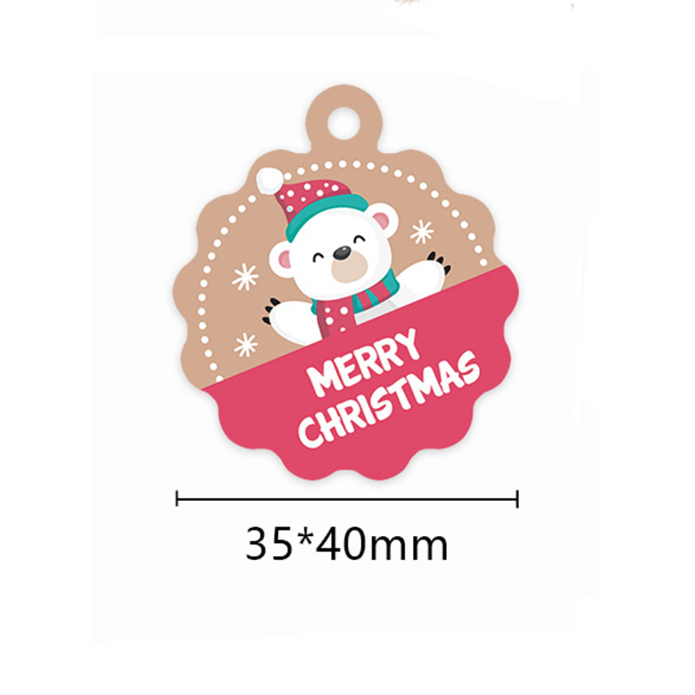 100pcs Merry Christmas Tags Kr - Kraft Hang Tag review and price