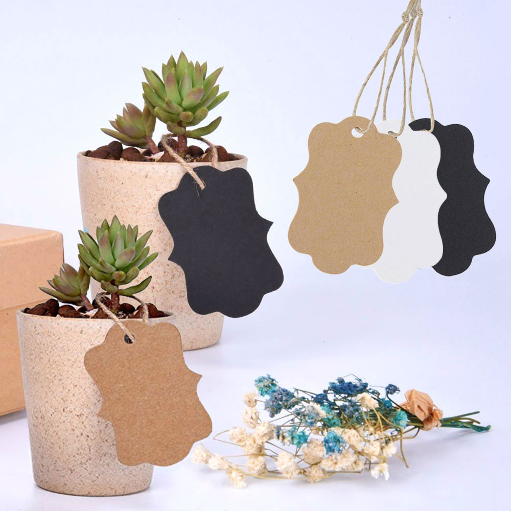 For Fun 100PCS Kraft Paper Tag - Kraft Hang Tag review and price
