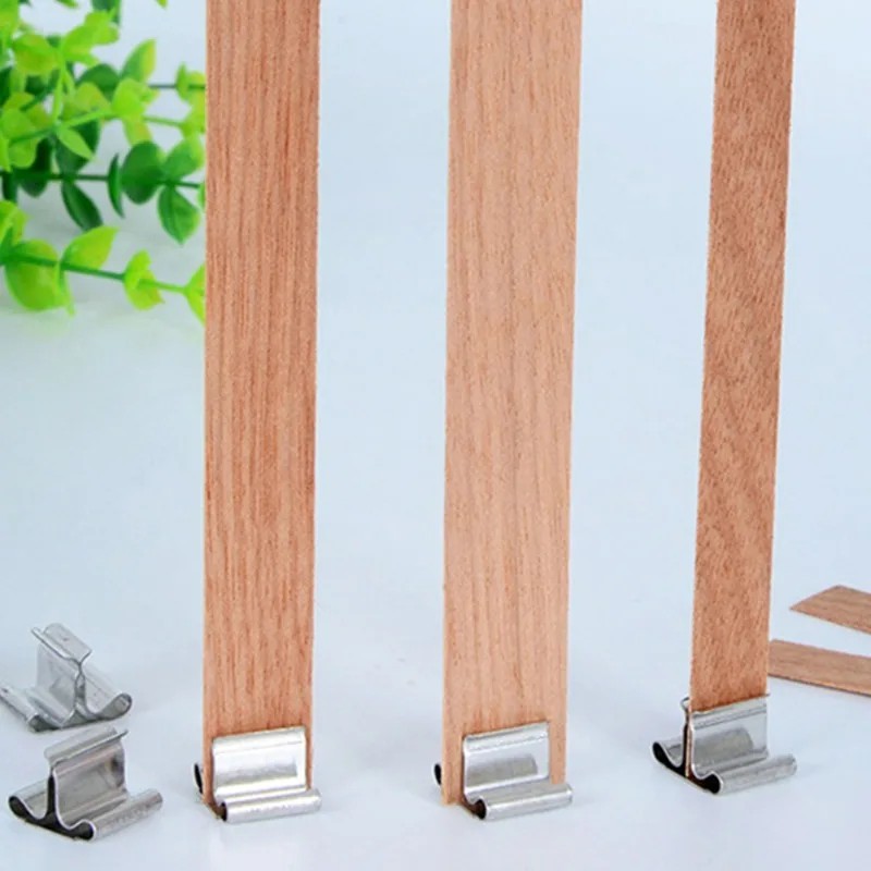 50/100 set wooden candle wicks - Candle Holder Supplies review and price