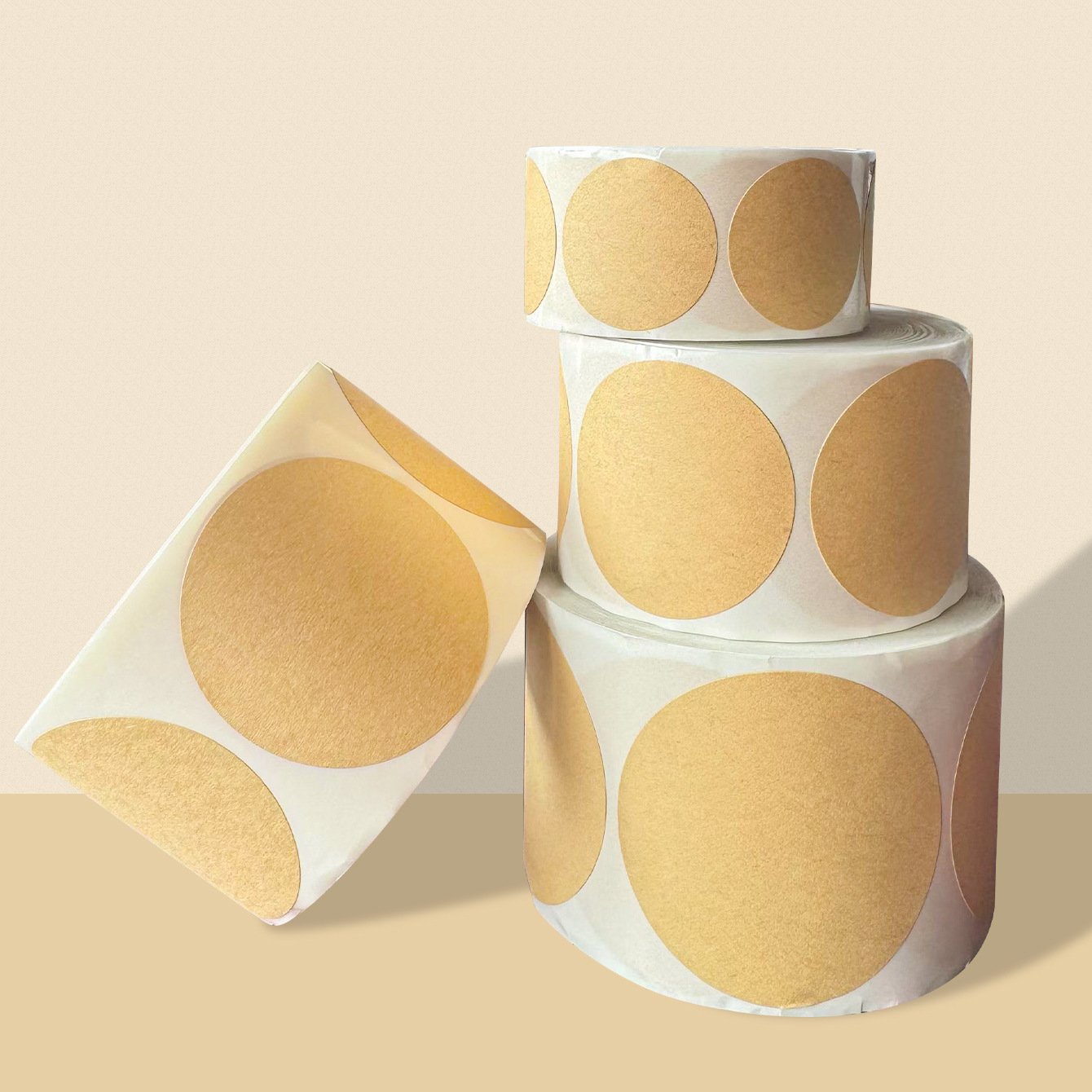 2.5/3.8/4.5/5cm 500PCs/Roll Kr - Kraft Hang Tag review and price