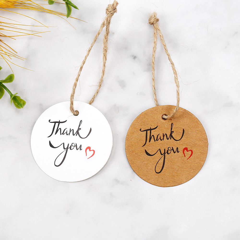 100pcs Thank You Kraft Paper T - Kraft Hang Tag review and price