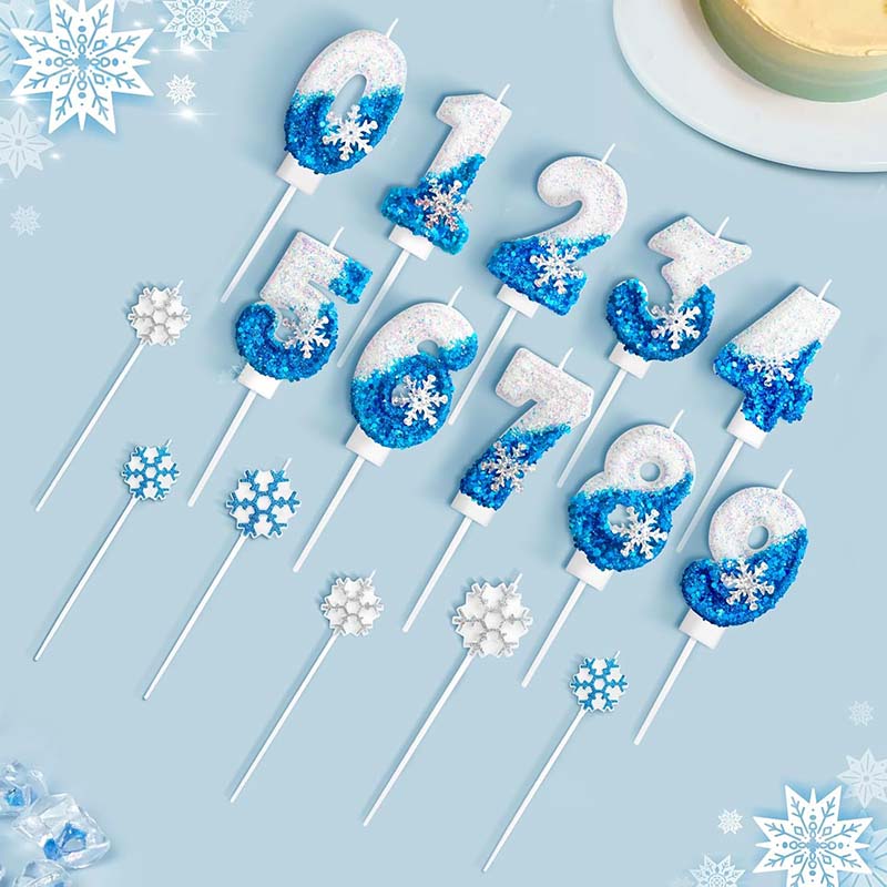Frozen Birthday Candle Snow Qu - Candle. Queen review and price