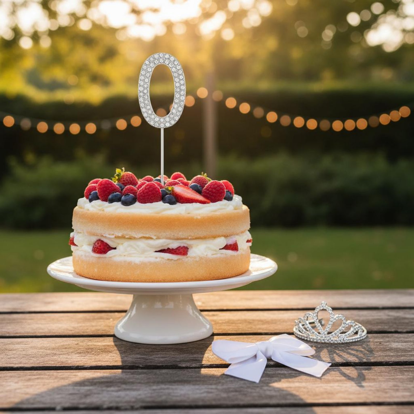 Crystal Crown Cake Topper Spar - Candle. Queen review and price